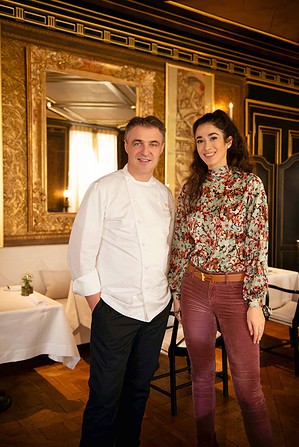 Jérôme Banctel at Le Gabriel, at La Réserve Paris - With Ladyjoe